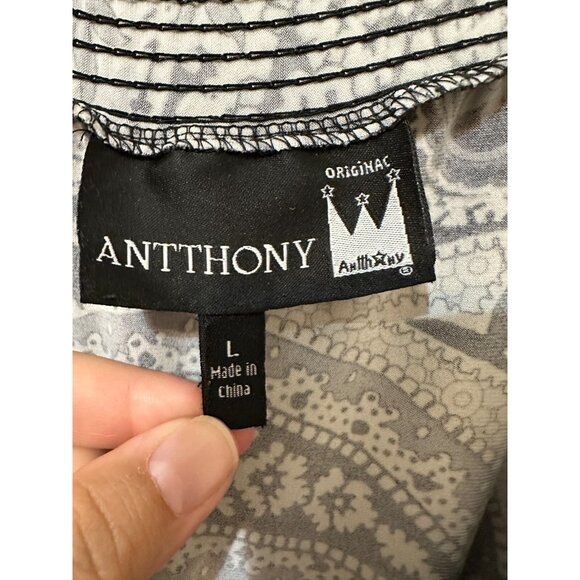 Y2K Babydoll Anthony Original Maxi Dress Sz L Boho Festival Fairygrunge Western - Picture 2 of 13